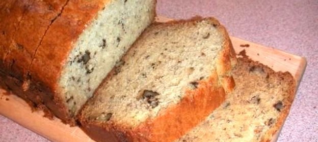 Бананово-ореховый хлеб