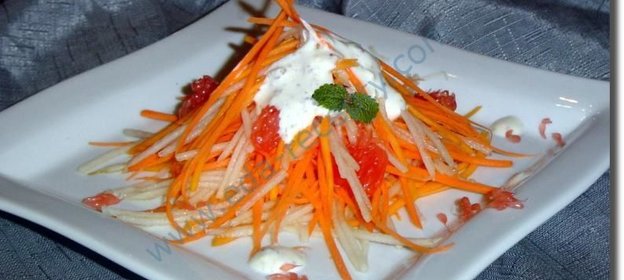 Салат из сырой тыквы Витаминка