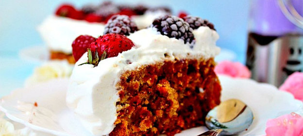 Свекольный кекс с имбирем