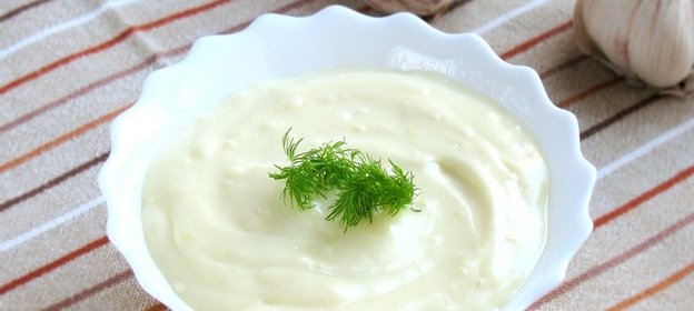 Чесночный соус с майонезом