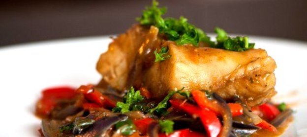 Рыба в сладком мисо-маринаде