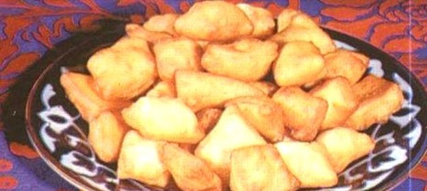 Лепешки казахские (Бауырсаки)