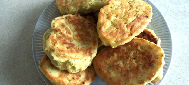 Гороховые оладьи