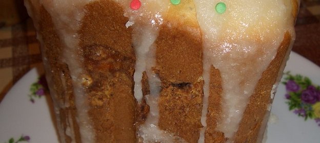 Кулич в хлебопечке (LG,Аляска ВМ2600)