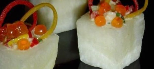 Порционный салат Льдинки