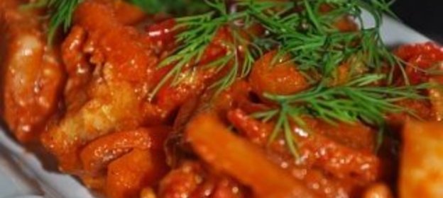 Рыба под маринадом