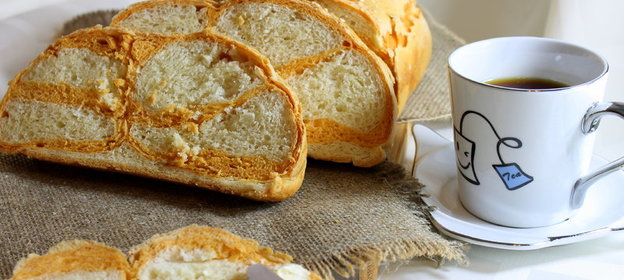 Хлеб с томатом и рисовыми хлопьями