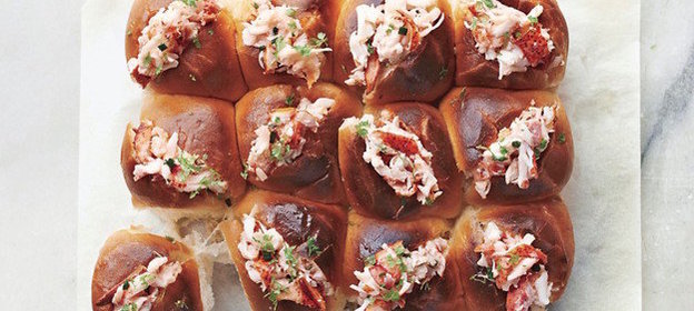 Булочки с крабовым мясом