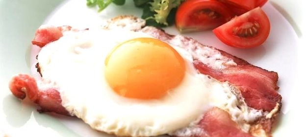 Яичница с беконом
