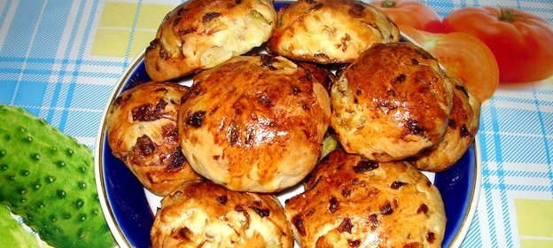 Булочки капустные