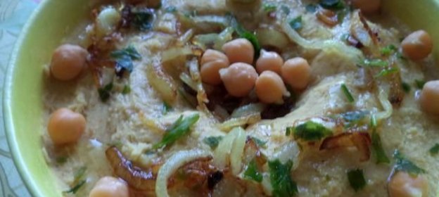 Соус из зелени к вареной рыбе