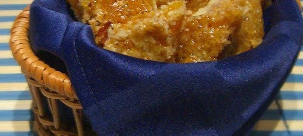 миндальное печенье с курагой