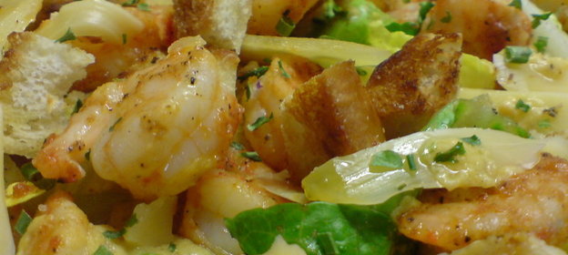 Салат, похожий на Алёнкин Цезарь