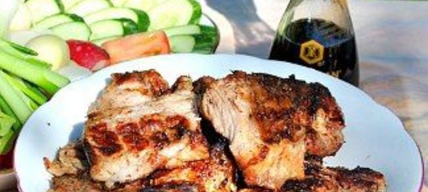 Свинина в медово-имбирном маринаде