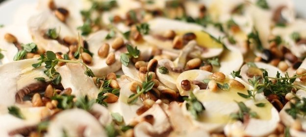 Салат с шампиньонами