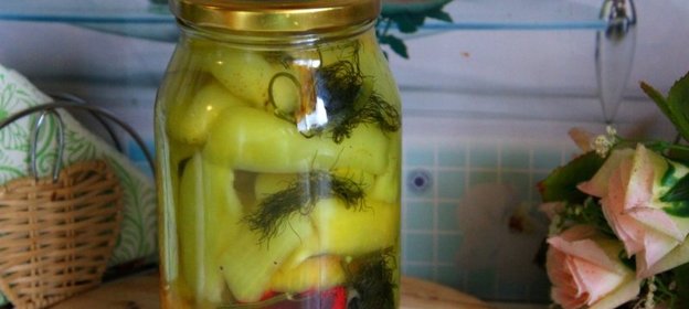 Болгарский перец в остро - сладком маринаде