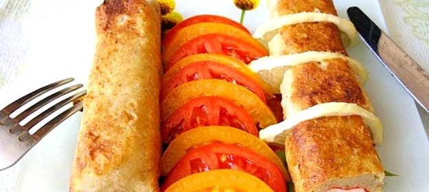 Крабовые палочки в тесте