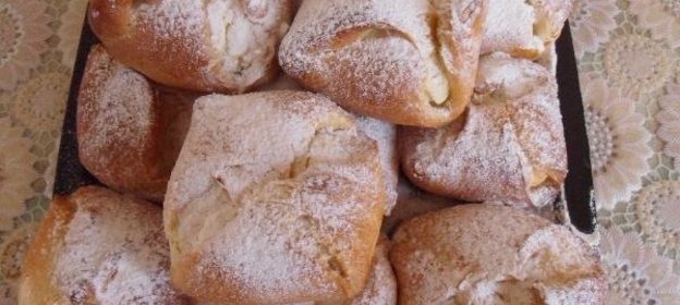 Булочки с творогом