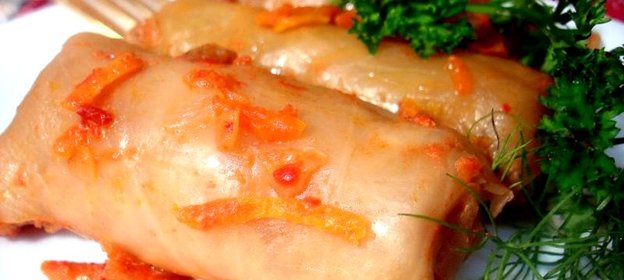 Голубцы со свининой и говядиной