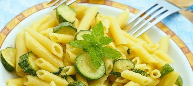 Паста с кабачками
