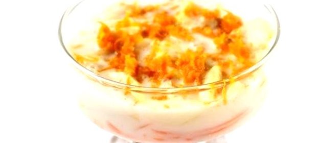 Салат с морковью и бананом