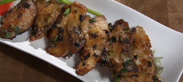 Судак в соевом маринаде