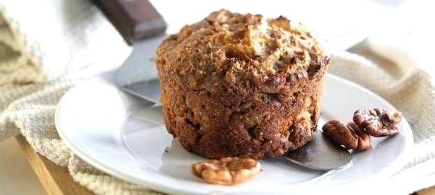 Маффины с орехами, курагой и инжиром