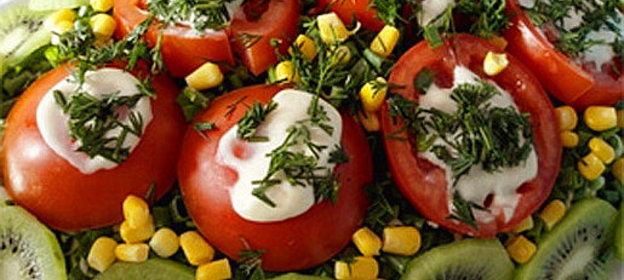 Салат Летняя фантазия