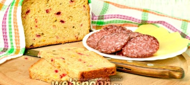 Хлеб из полбяной муки с сушёной свёклой и тыквой