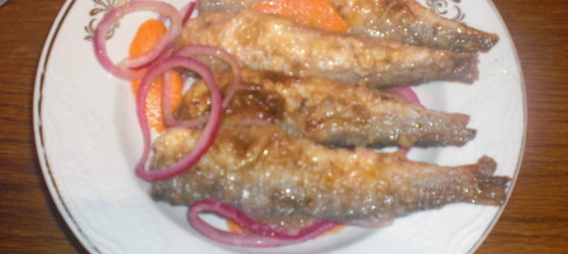 Салака в маринаде ( вариант )