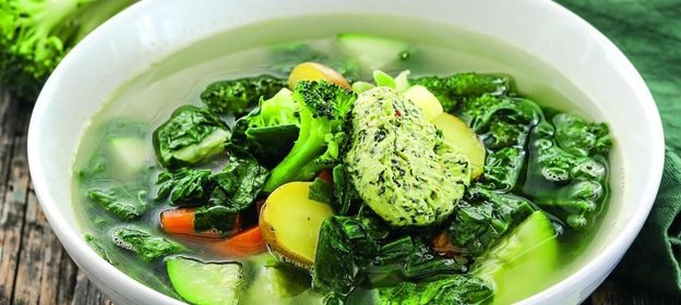 Летний овощной суп
