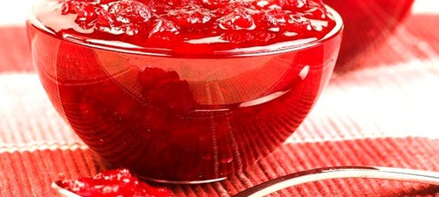 Соус из красных апельсинов и клюквы