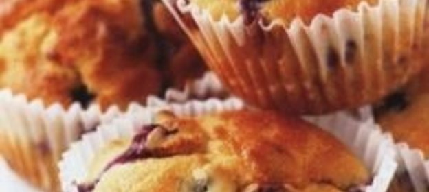 Маффины с черникой