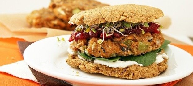 Веганский бургер