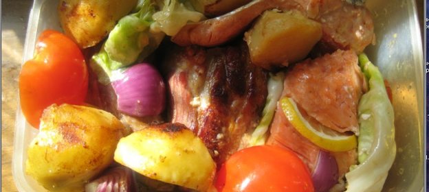 салатЦезарь (мой вариант)