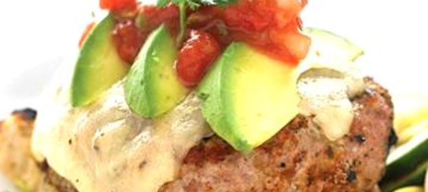 Бургеры с индейкой и цуккини