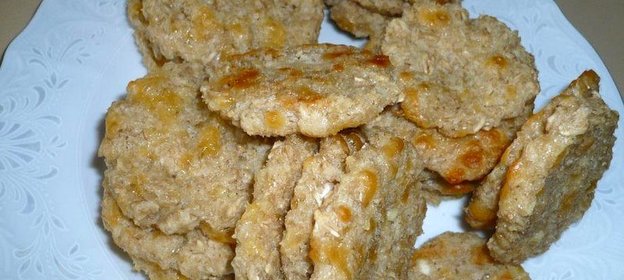 Овсяно-сырное печенье