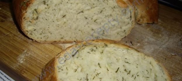 Хлеб с укропом