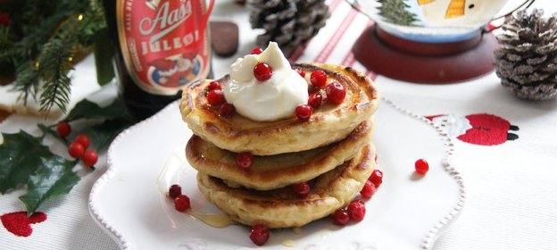 Juleøllapper - норвежские рождественские пивные оладьи