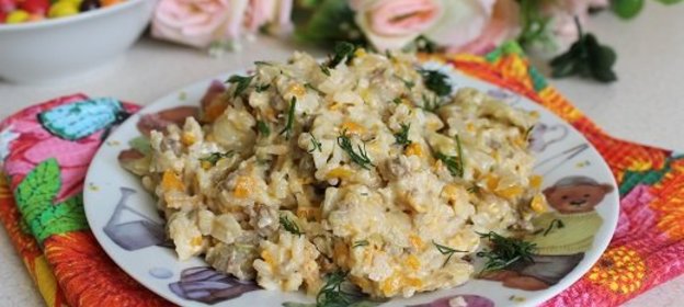 Капуста+краб.палочки(еще один вариант, ну, очень простой)