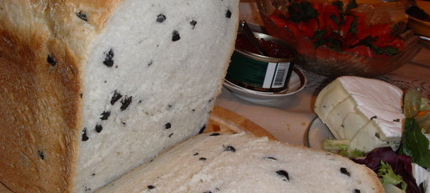 хлеб с маслинами /для хлебопечки/