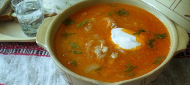 Уральские щи