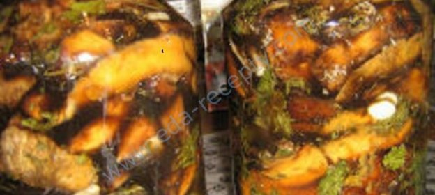 Соленые грузди черные