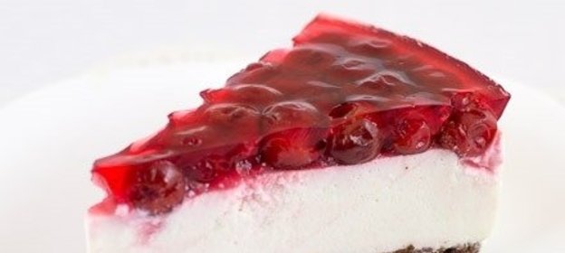 Торт с желе и творогом