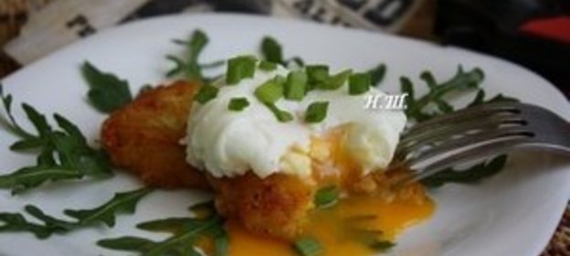 Оладьи с киноа, лебедой