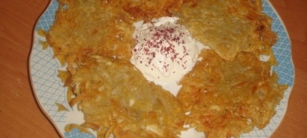 Хрустящие картофельные оладьи-драники