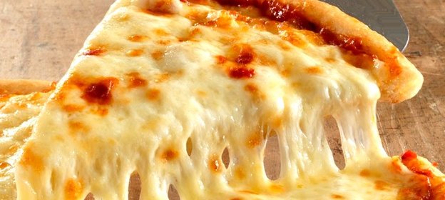 Пицца с плавленым сыром