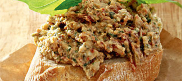 Дип с сушеными помидорами