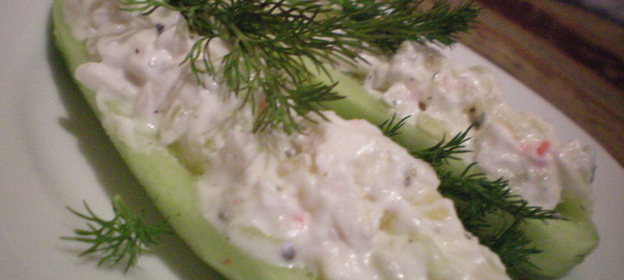 салат из крабовых палочек мой вариант