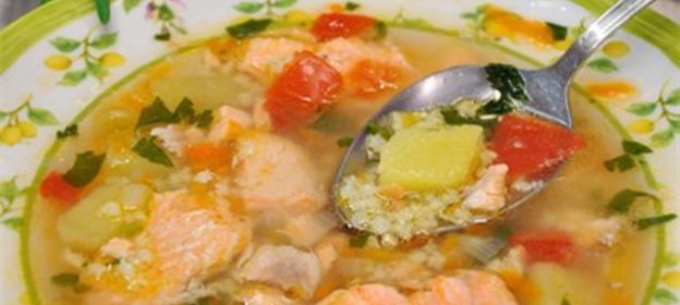 Уха из семги